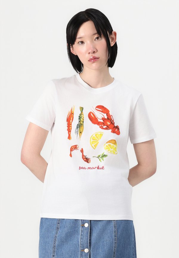 Pieces PCMOLLY O NECK TEE