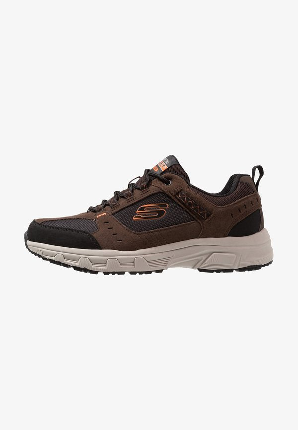 Skechers OAK CANYON - Trainers - chocolate/black