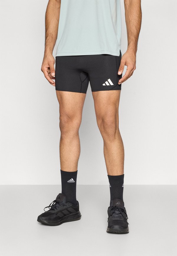 adidas Performance ADIZERO - Short running tights - black