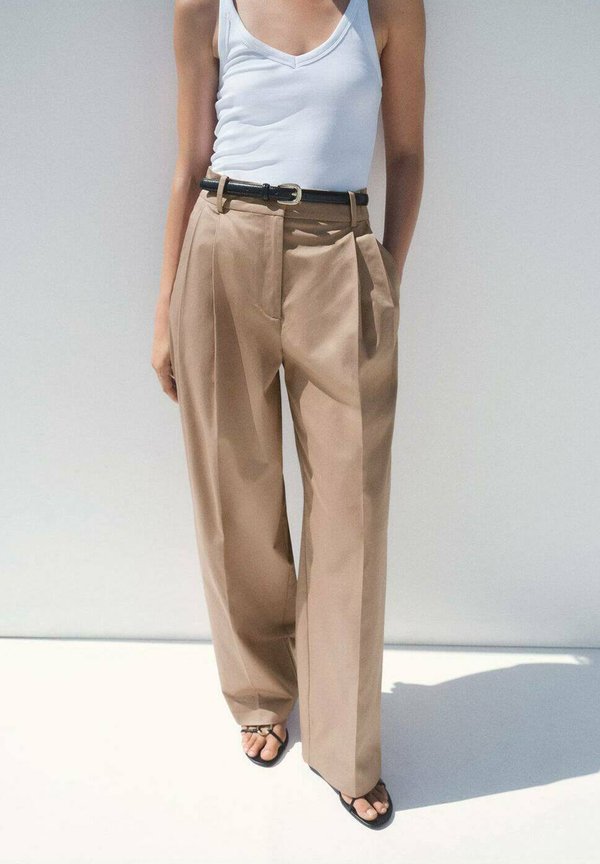 Mango Trousers - beige