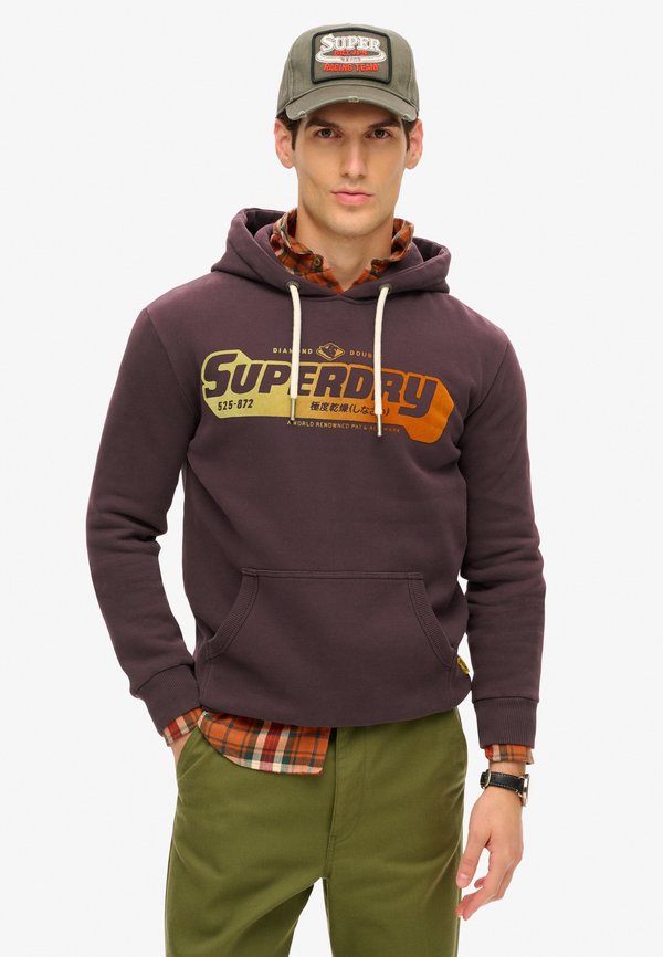 Superdry & Co FLOCKED FADE GRAPHIC