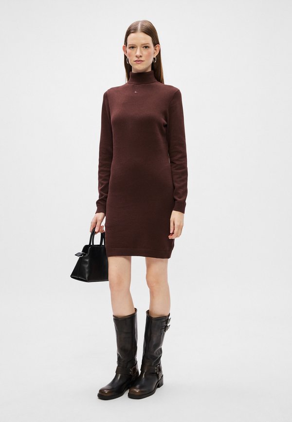 Tommy Jeans TURTLENECK SWEATER DRESS