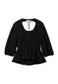 Desigual TEXTURED CUT OUTBLOUSE
