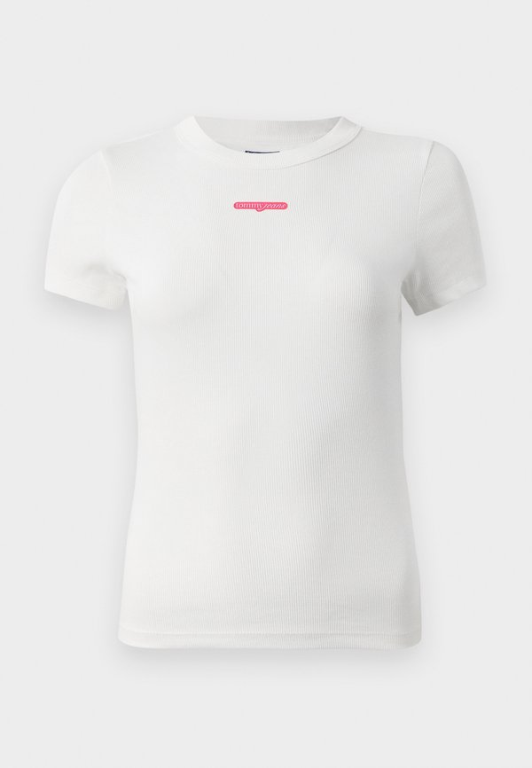 Tommy Jeans SLIM SCRIPT LABEL TEE UNISEX