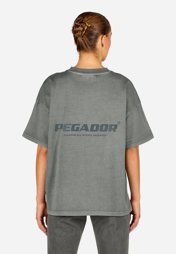 Pegador ARENDAL LOGO HEAVY OVERSIZED TEE