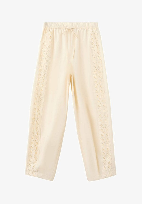 Mango ADULT - Trousers - off-white