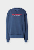 Tommy Jeans LOGO EMBROIDERY WASHED RELAXED FLEECE SWEATSHIRT