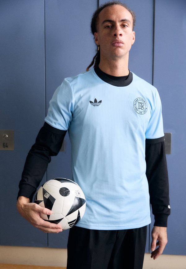 adidas Originals DEUTSCHLAND DFB 125 ANNIVERSARY JERSEY - Football jersey - clear blue/black