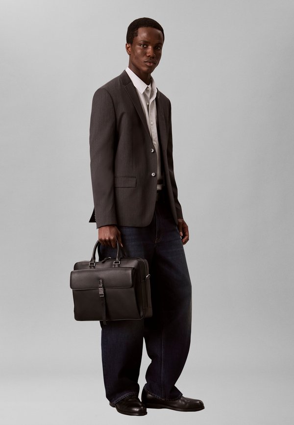 Calvin Klein EMBLEM COMMUTER - Laptop bag - black