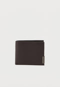 Tommy Hilfiger LOGO BIFOLD LEATHER CREDIT CARD WALLET - Wallet - praline