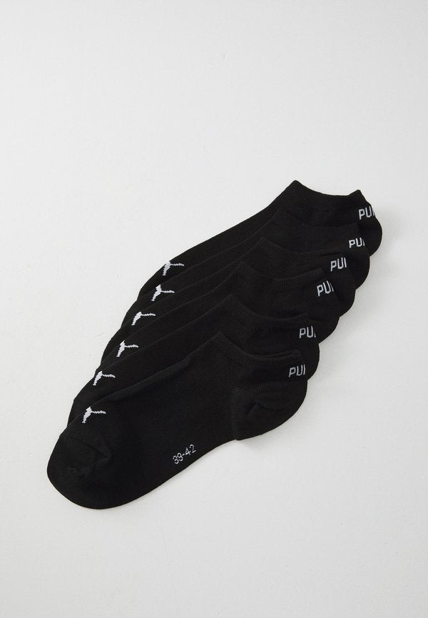 Puma SNEAKER PLAIN UNISEX 6 PACK - Sneaker socks - black