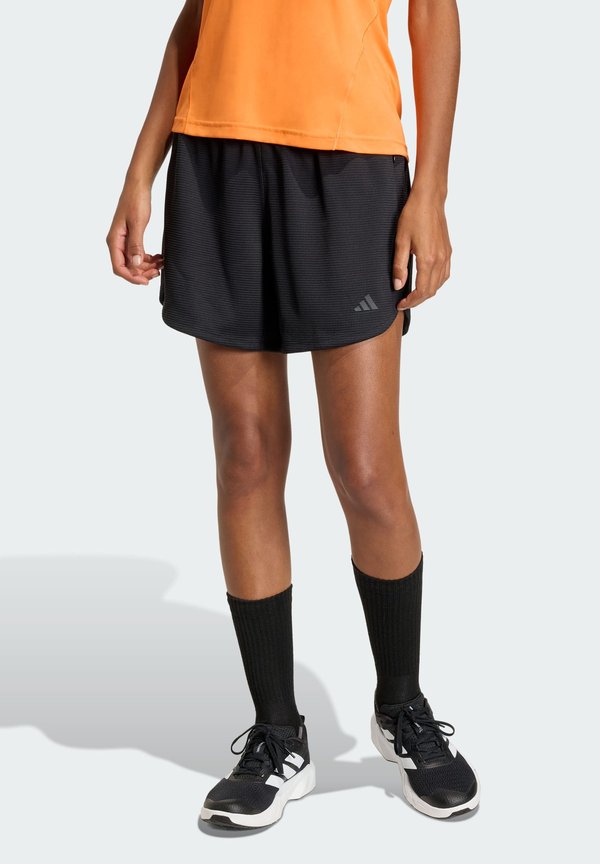 adidas Performance PACER WORKOUT WAFFLE - Sports shorts - black