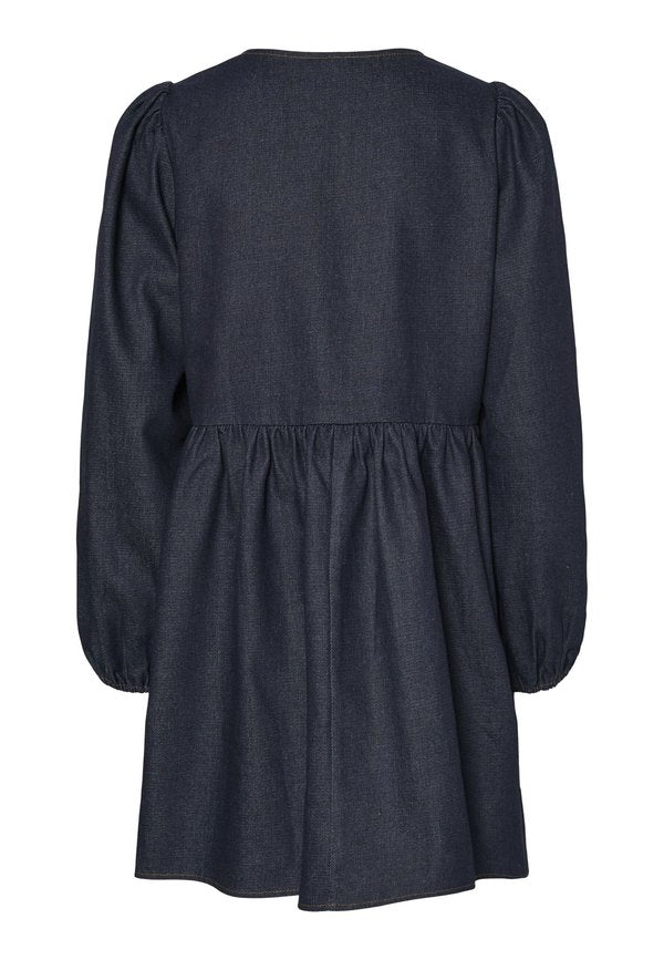 Pieces PCASTA O NECK TIE DRESS