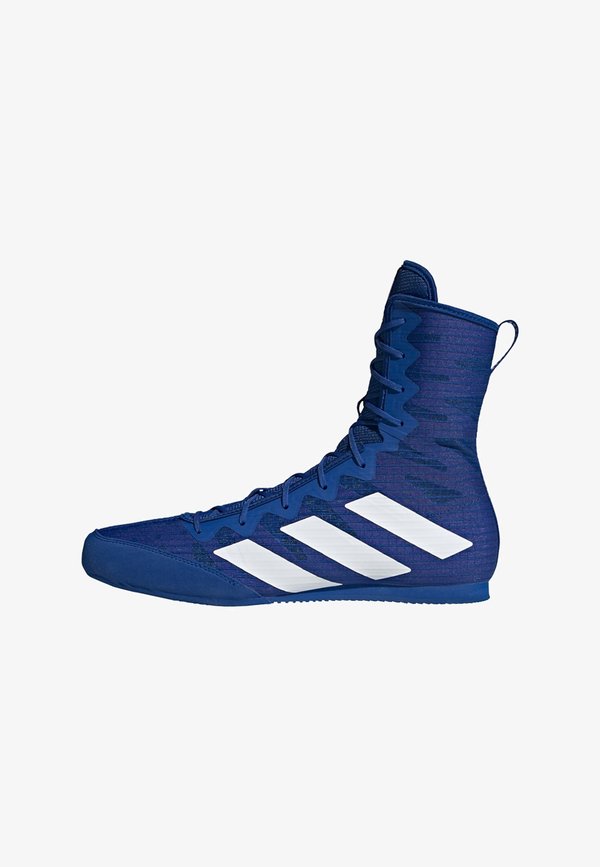 adidas Performance BOX HOG 4 UNISEX - Training shoe - royal blue   cloud white   solar purple