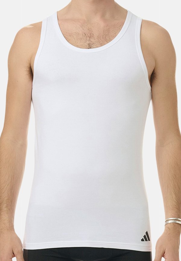 adidas Sportswear 4 PACK - Undershirt - weiß