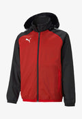Puma Running jacket - rotschwarz