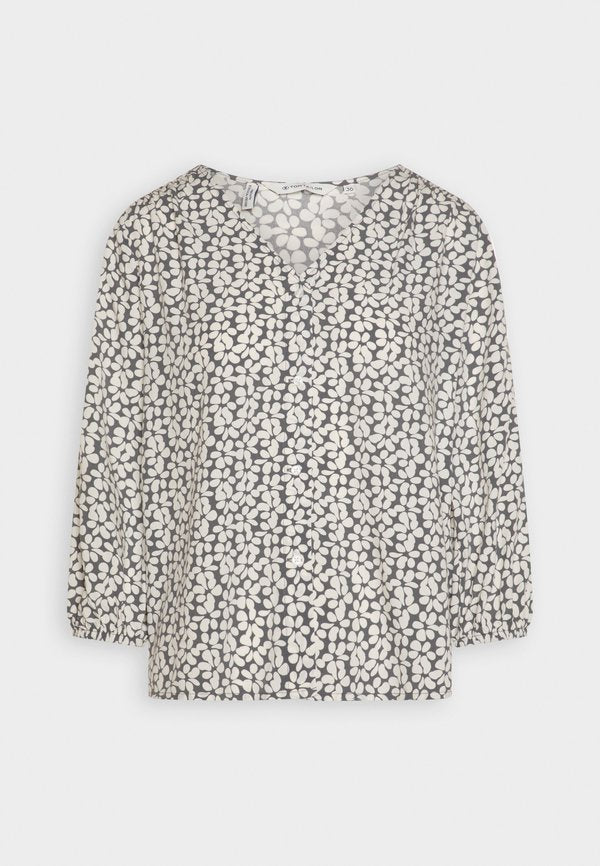 TOM TAILOR PRINTED V NECK