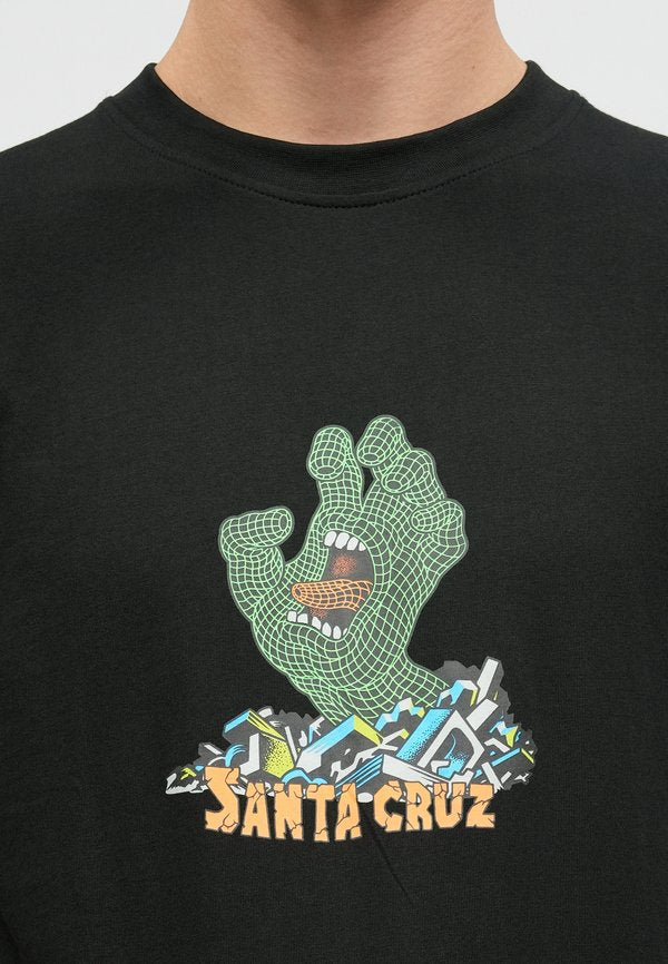 Santa Cruz KENDALL GRID HAND FRONT TEE UNISEX