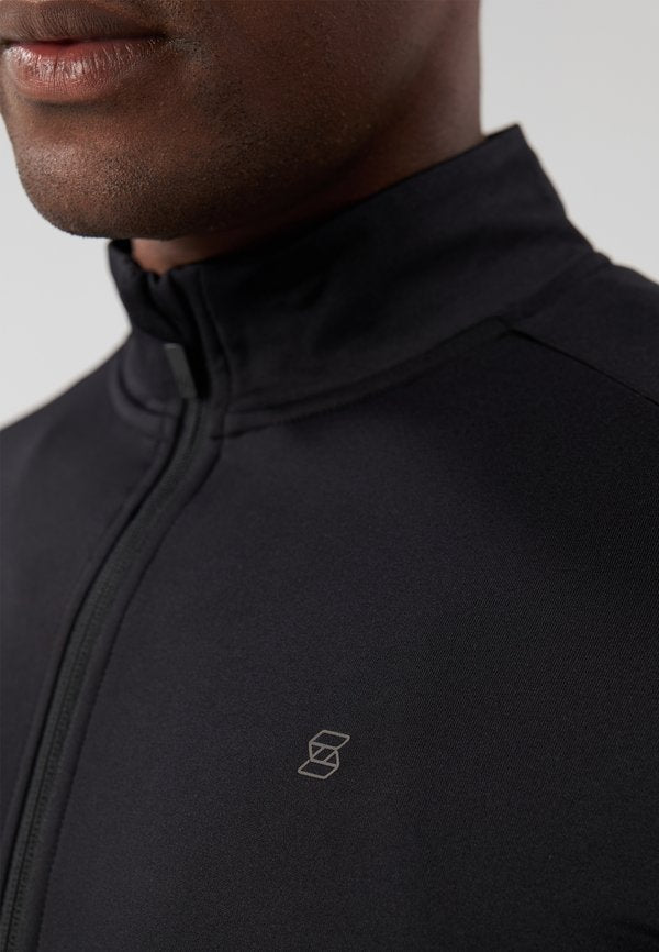 Pier One Sport by Zalando LONG SLEEVE ZIP UP TRAINING JACKET WITH POCKETS