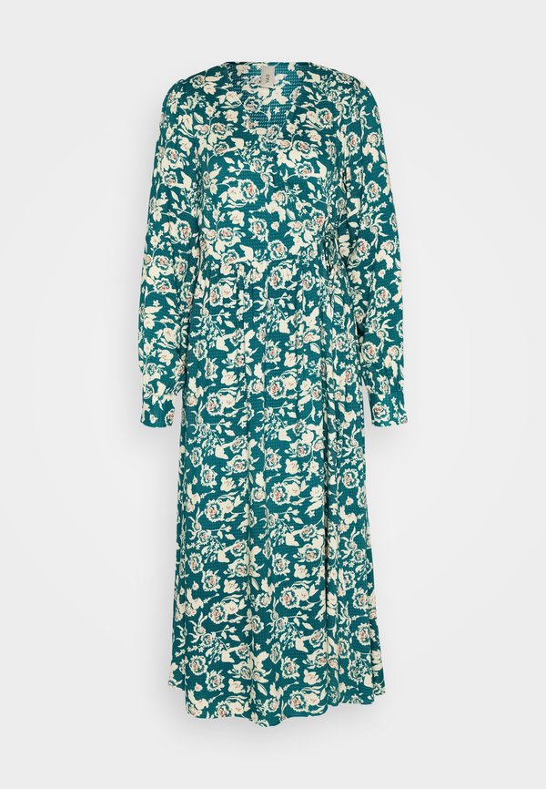 YAS YASBIMLA MIDI WRAP DRESS