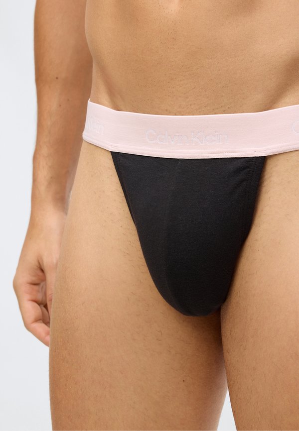 Calvin Klein Underwear JOCK STRAP 3 PACK ICON COTTON STRETCH