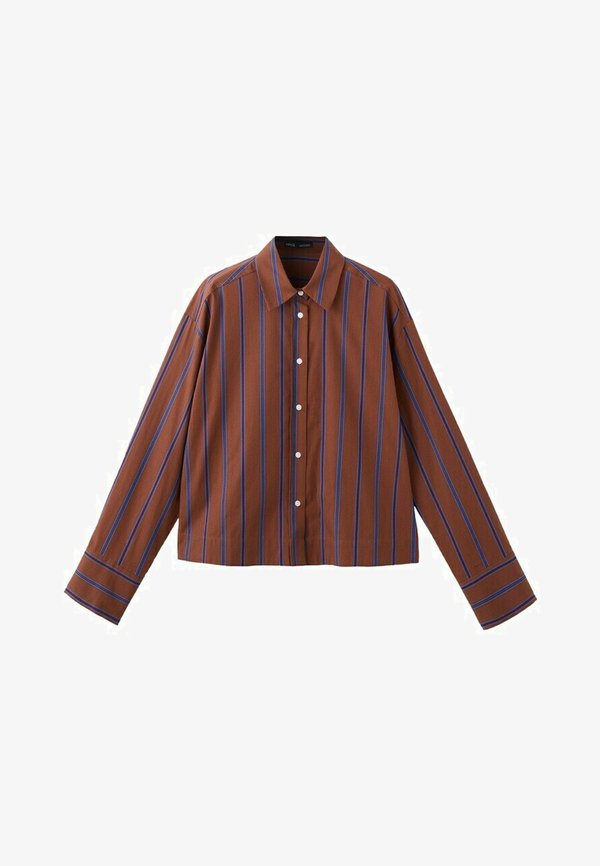 Mango Button-down blouse - orange