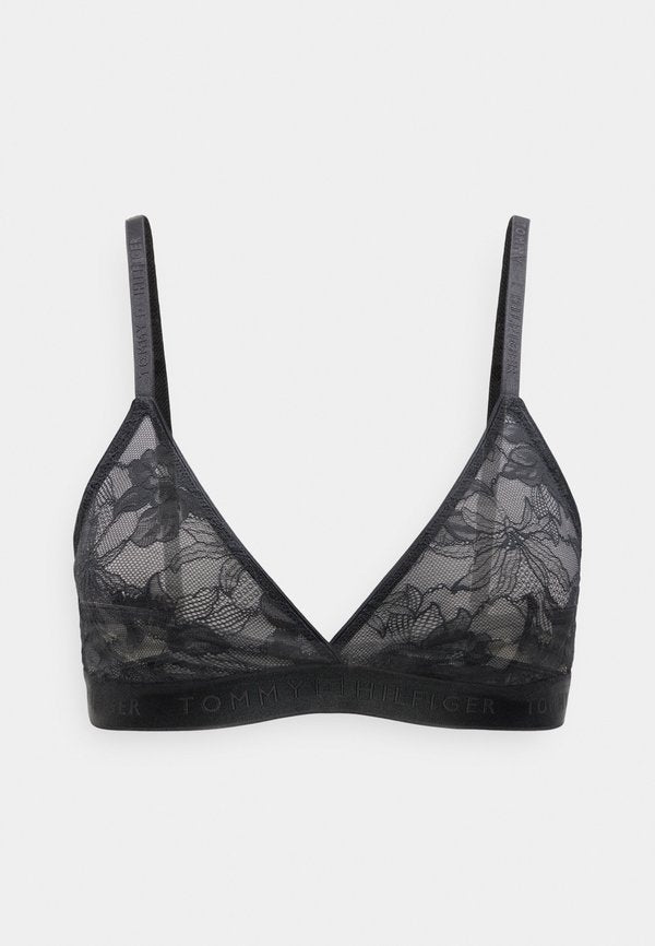Tommy Hilfiger REPEAT LOGO FLORAL LACE TRIANGLE BRA