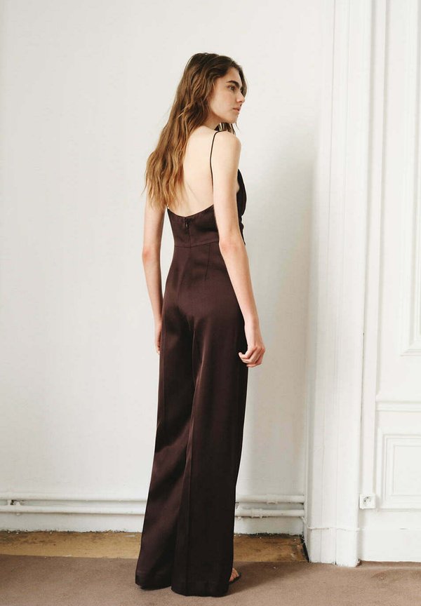 Mango ADULT - Jumpsuit - dark brown
