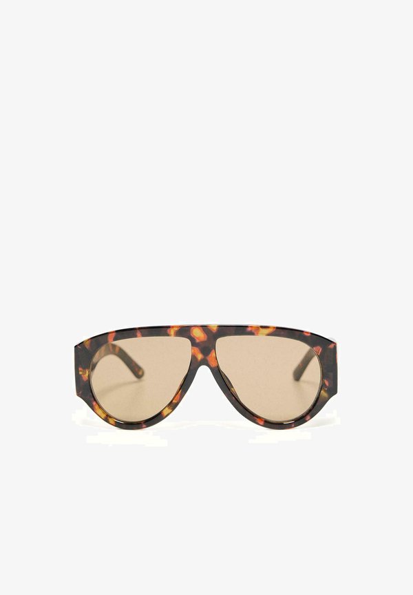 Bershka RESIN - SUNGLASSES 00700419 - Sunglasses - dark brown