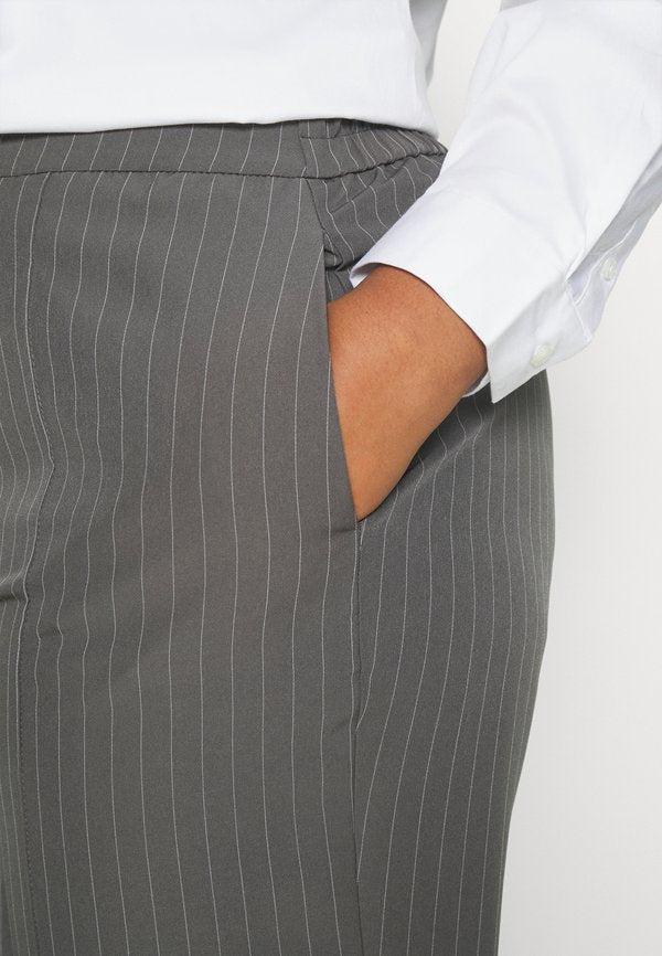 Pieces Curve PCBOSSY WIDE STRIPED PANTS