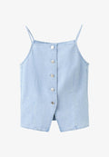 Mango ADULT - Top - light blue