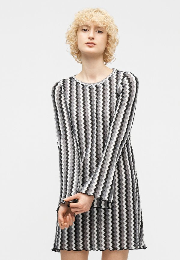 ONLY ONLBAILEY ZIGZAG DRESS