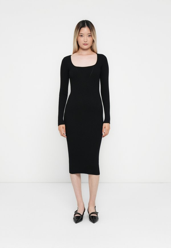JDY JDYWENDY SQUARE NECK LONG DRESS