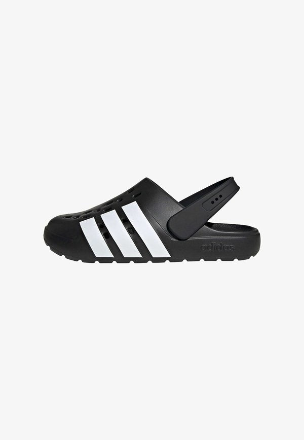 adidas Sportswear ADILETTE - Clogs - core black   cloud white   core black