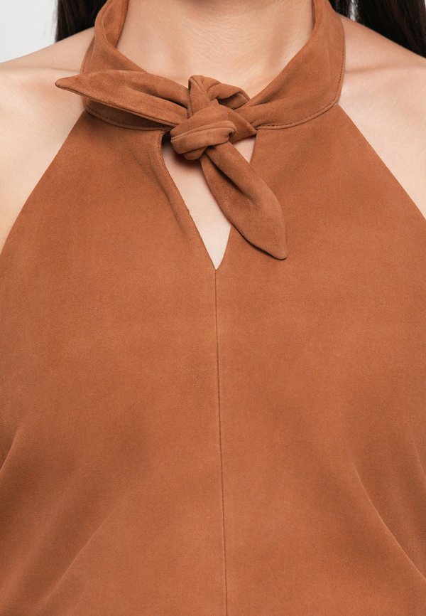 STUDIO ID TIE NECK HALTER