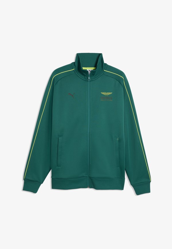 Puma PUMA X ASTON MARTIN ARAMCO F1® TEAM T7 TRAININGSJACKE - Zip-up sweatshirt - green lux