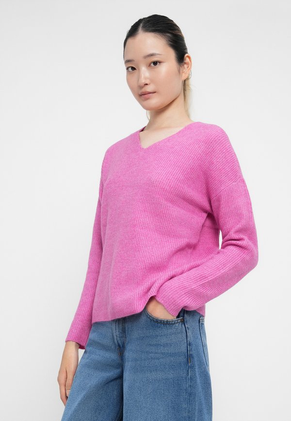 ONLY ONLCAMILLA V-NECK L/S PULLOVER KNT NOOS