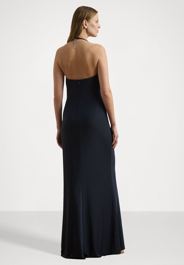 Lauren Ralph Lauren BREENAH JERSEY COWLNECK HALTER GOWN