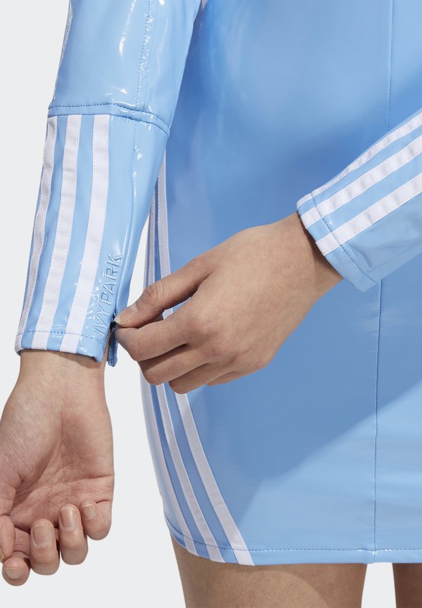 adidas Originals IVY PARK 1/2 ZIP LATEX DRESS
