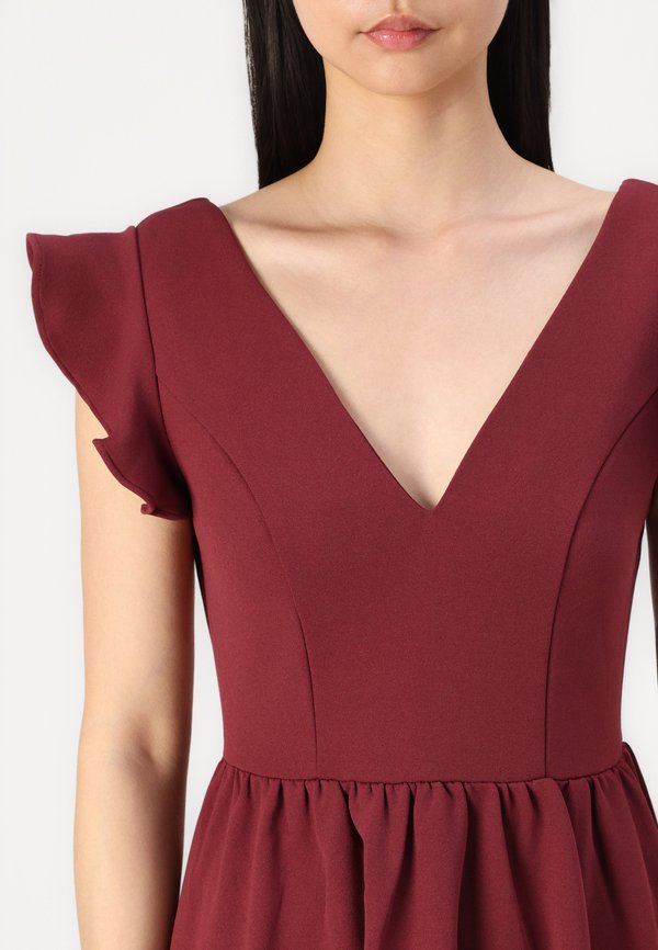 VILA VICLARA FLOUNCE SLEEVES DRESS