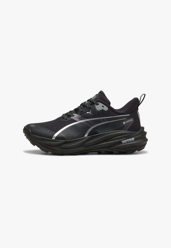 Puma Trail running shoes - black- silver