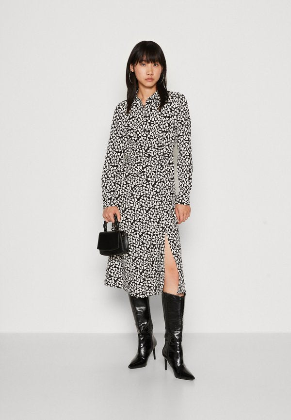 Vero Moda VMEVA OYA CALF SHIRT DRESS