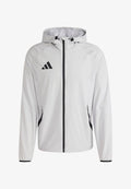 adidas Performance TIRO TRAVEL  - Windbreaker - team light grey   black
