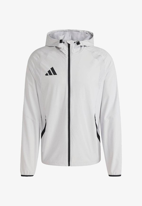 adidas Performance TIRO TRAVEL  - Windbreaker - team light grey   black
