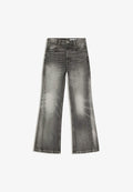 Bershka Bootcut jeans - mottled dark grey