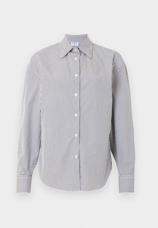 Filippa K HOURGLASS MICROCHECK SHIRT