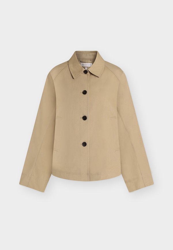 Tommy Hilfiger COTTON SHORT JACKET - Summer jacket - camel