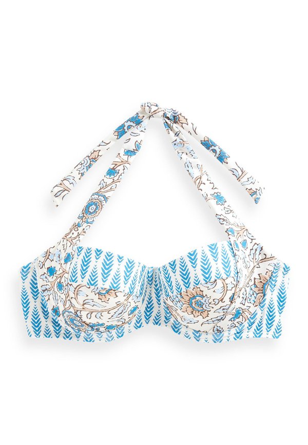 Next SHAPING PADDED MULTIWAY WIRED BANDEAU BIKINI TOP