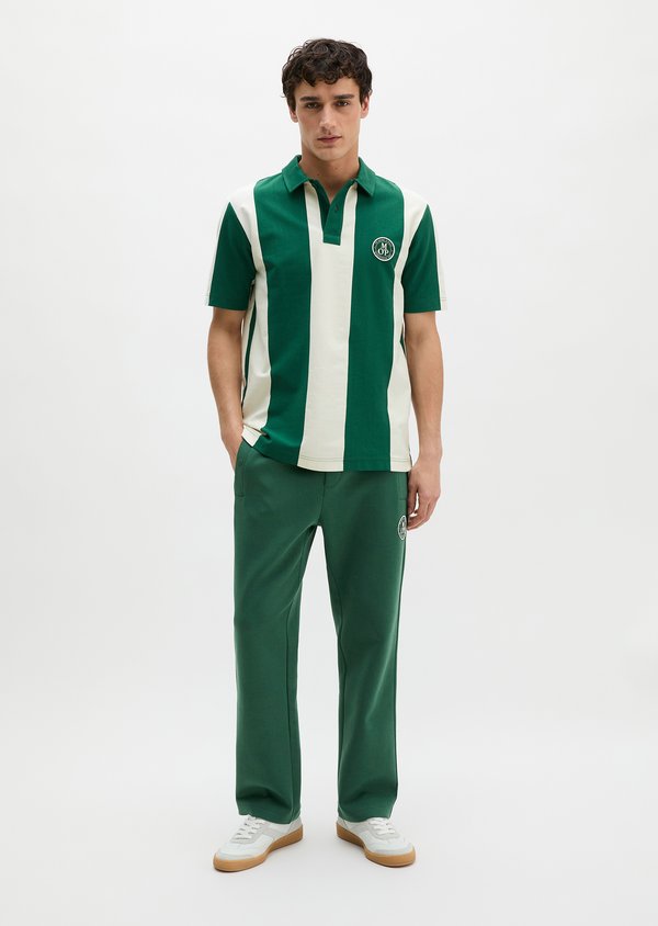 Marc O'Polo MOP CLUB '67 FOOTBALL TRICOT POLO, HEAVY JERSEY, STRIPED