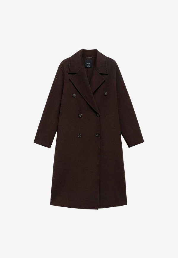 Mango Classic coat - brown